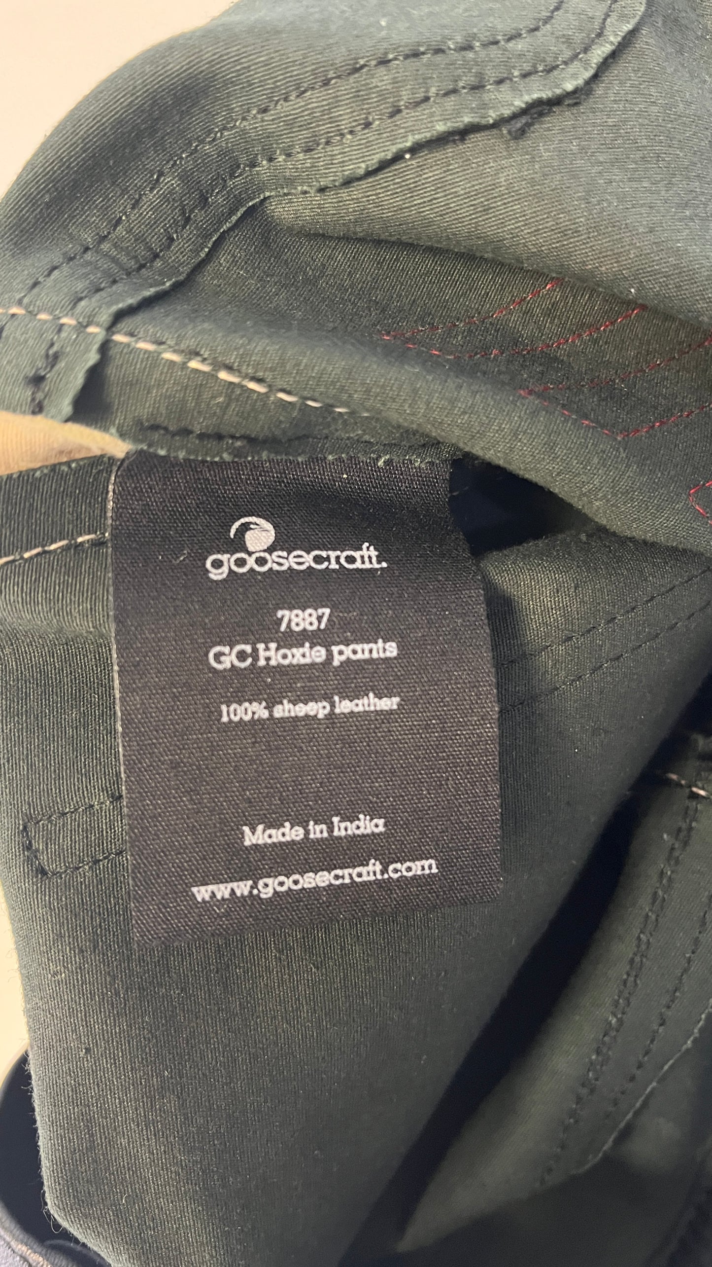 Goosecraft leather pants