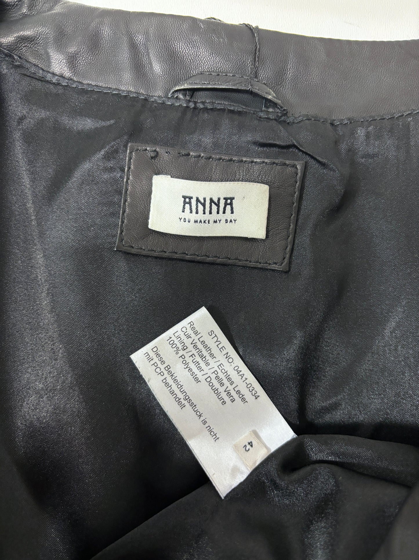 Anna leather jacket