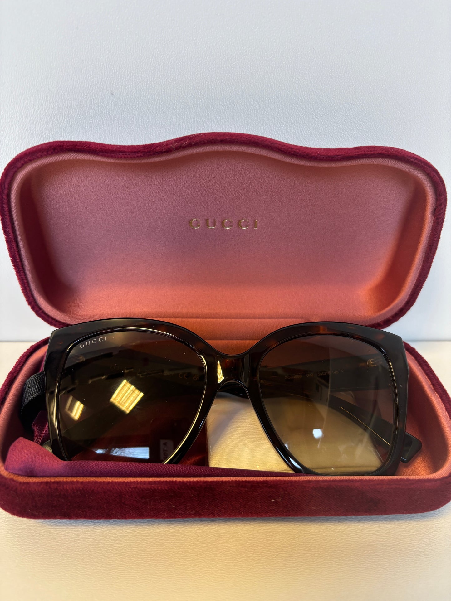 Gucci "Tortoise" sunglasses