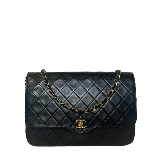 Chanel vintage classic flap bag 1984