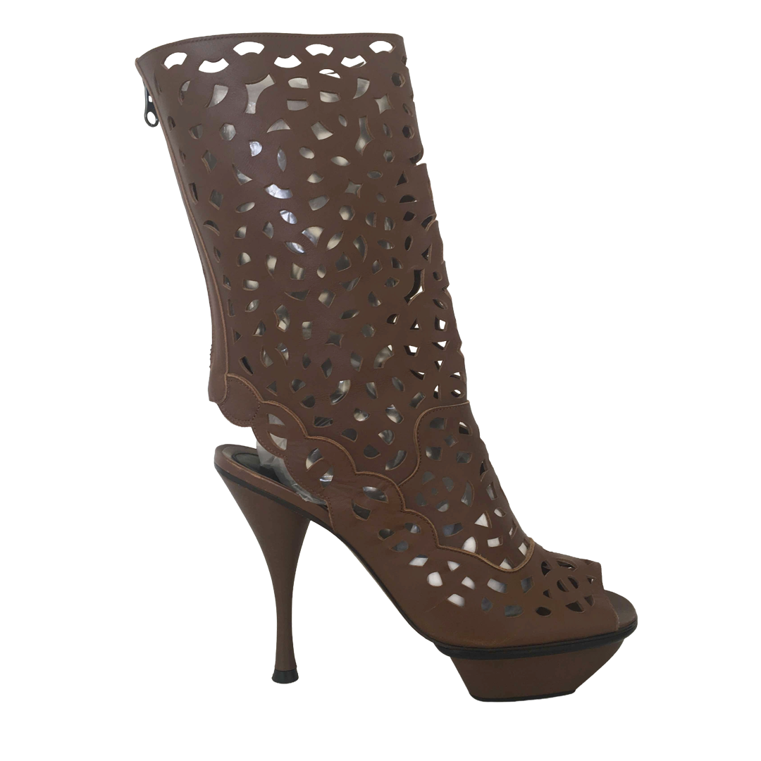 Marni cut-out boots