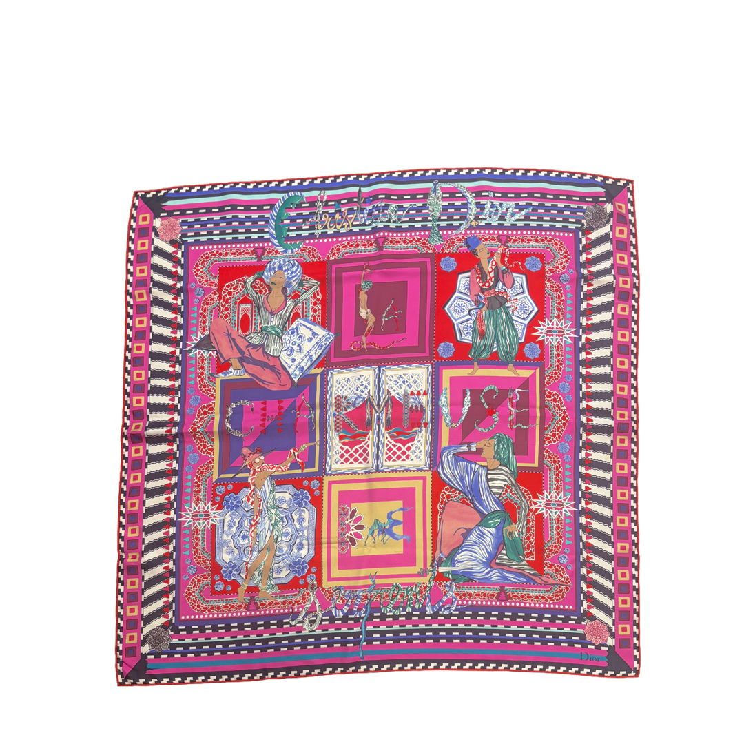 Cristian Dior silk scarf