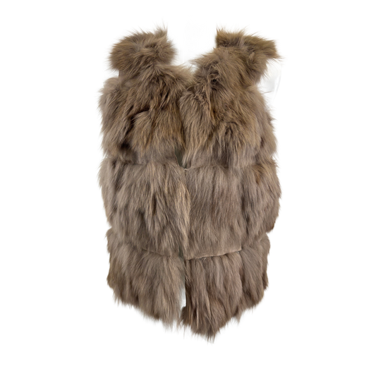 Oupai Moda fox fur gilet