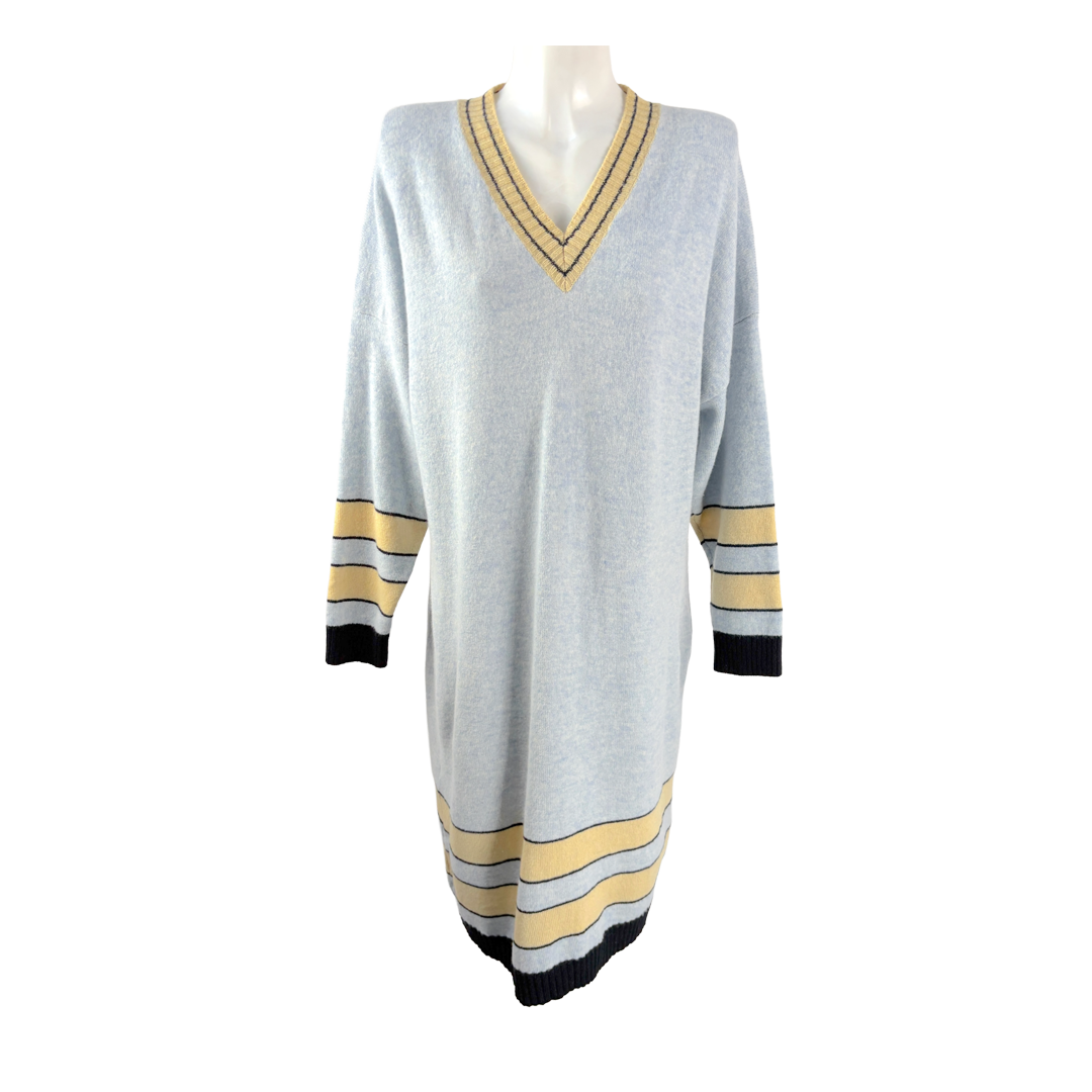 Loewe v-neck sweater dress