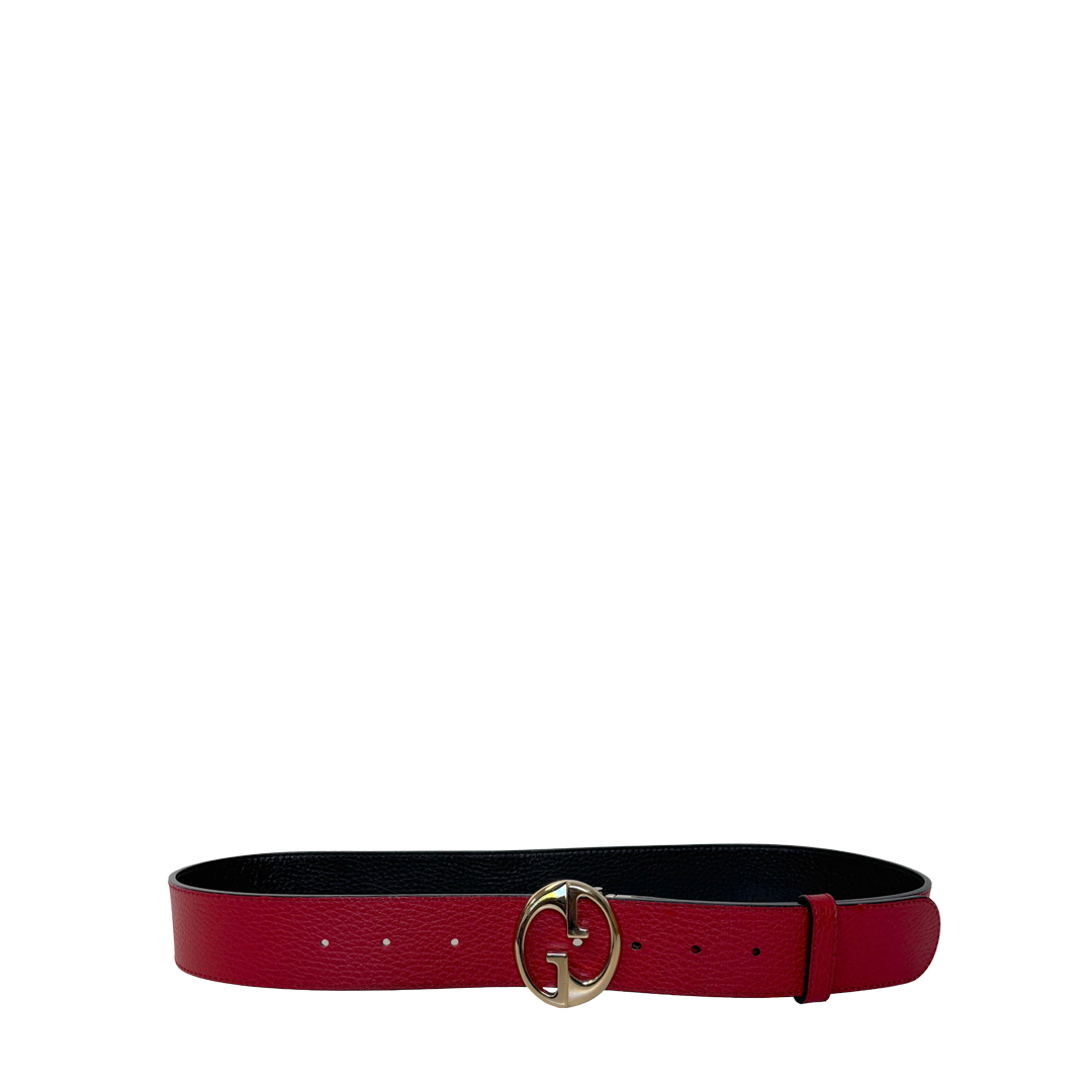 Gucci "1973" leather belt