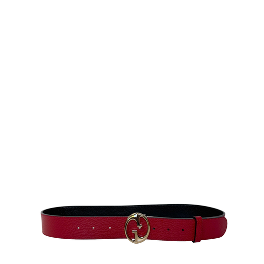 Gucci "1973" leather belt