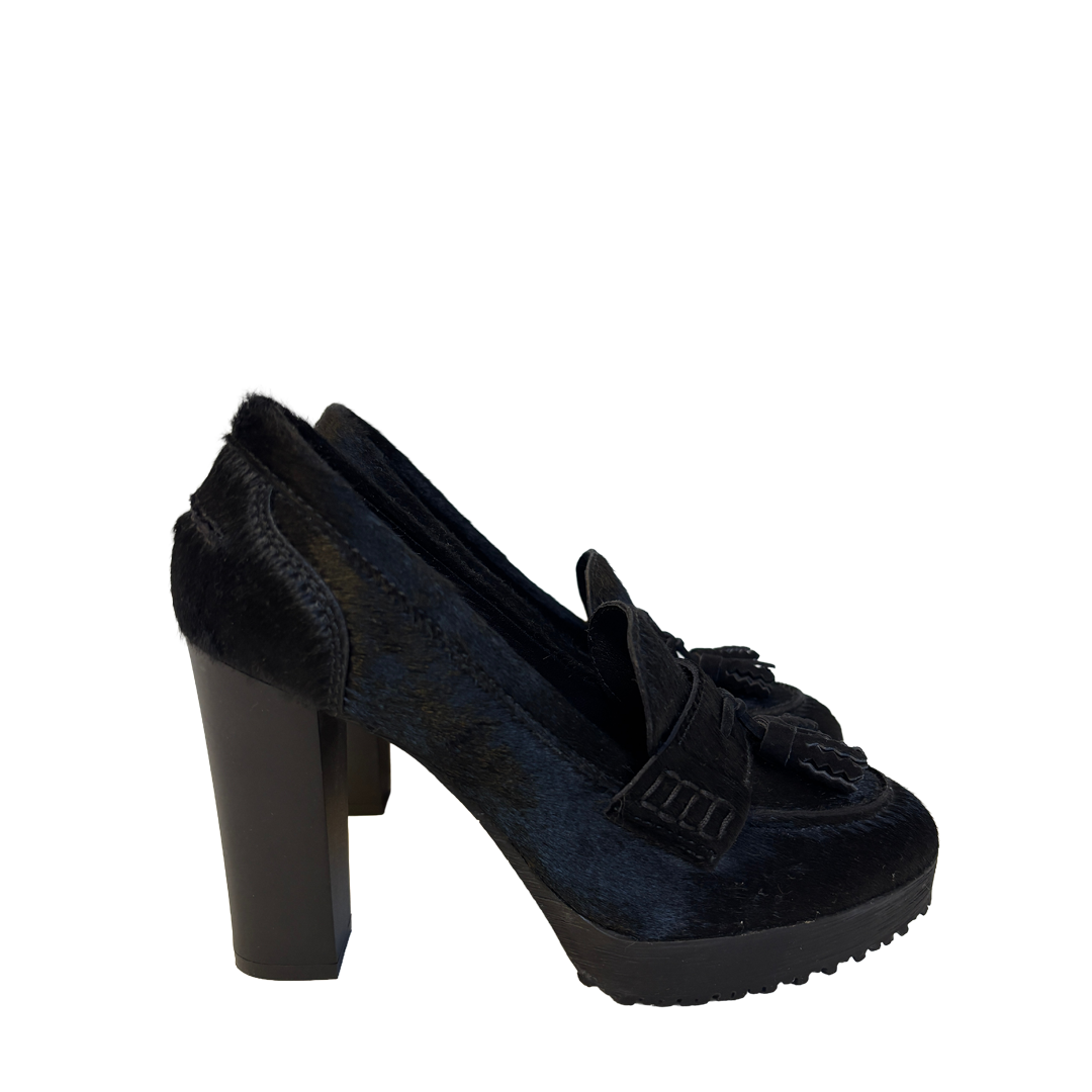 Hogan heeled loafers