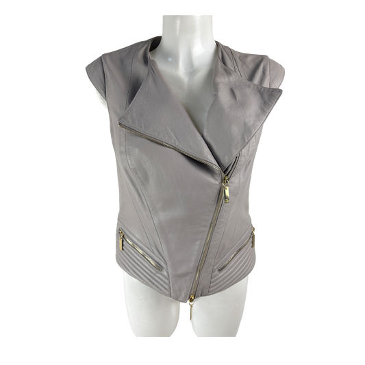 Elisabetta Franchi leather vest