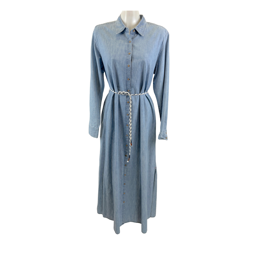 Xirena long denim dress