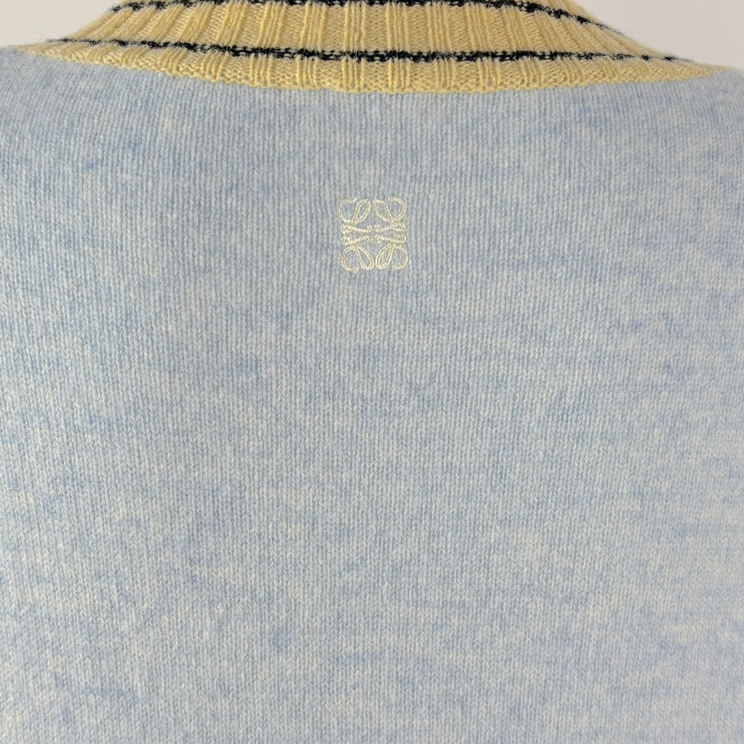 Loewe v-neck sweater dress