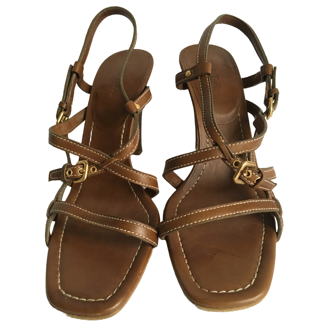 Prada heeled sandals