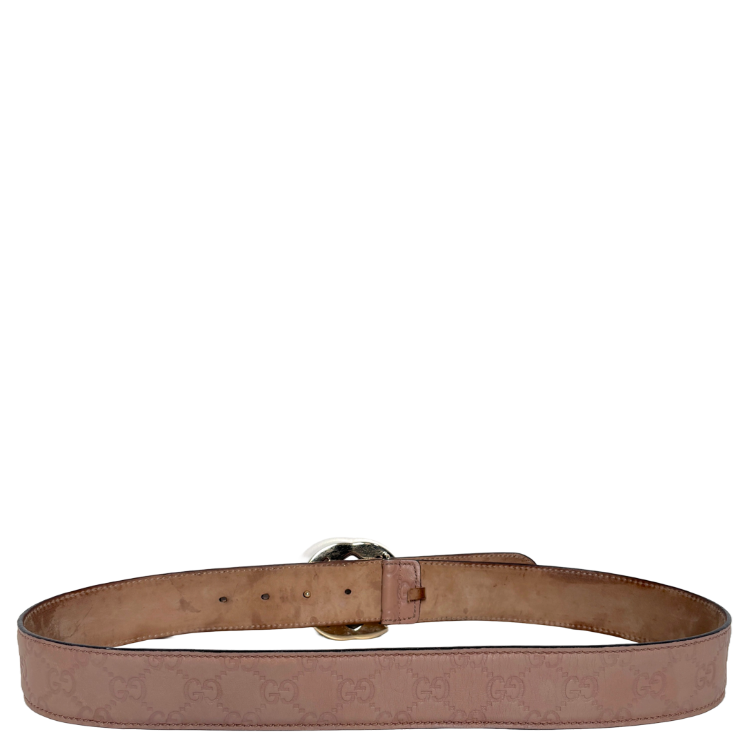 Gucci "Interlocking GG" belt