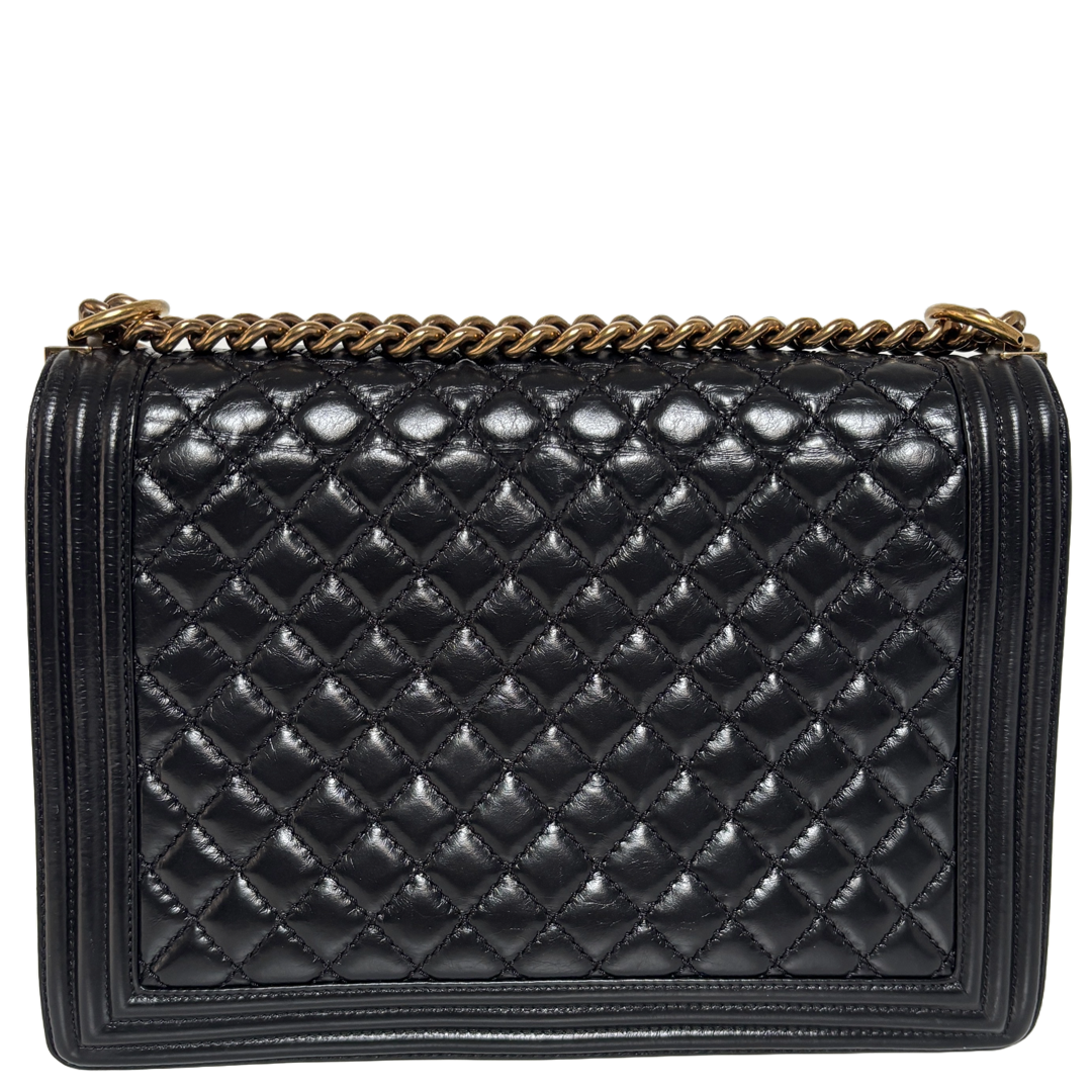 Chanel "Boy Jumbo 30" shoulder bag