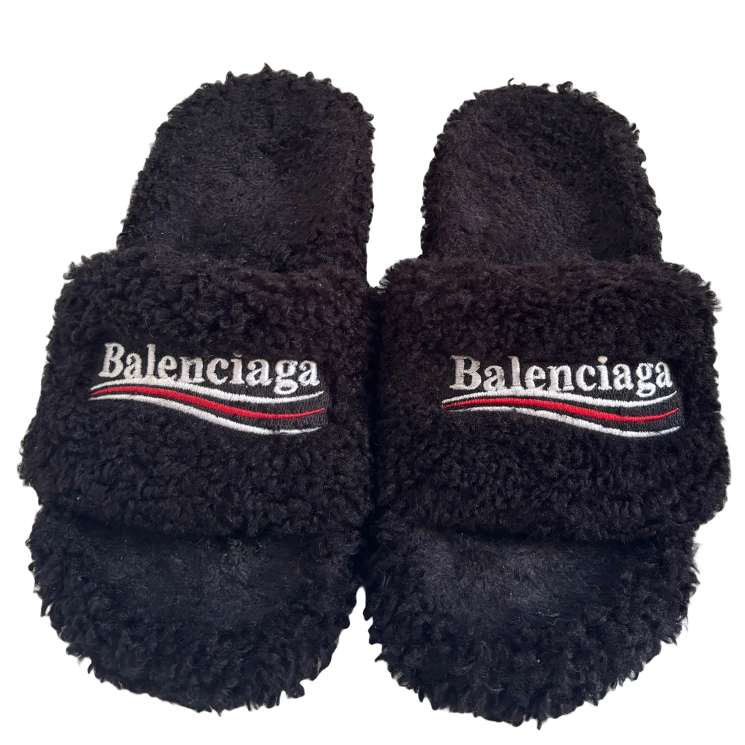 Balenciaga heeled mules