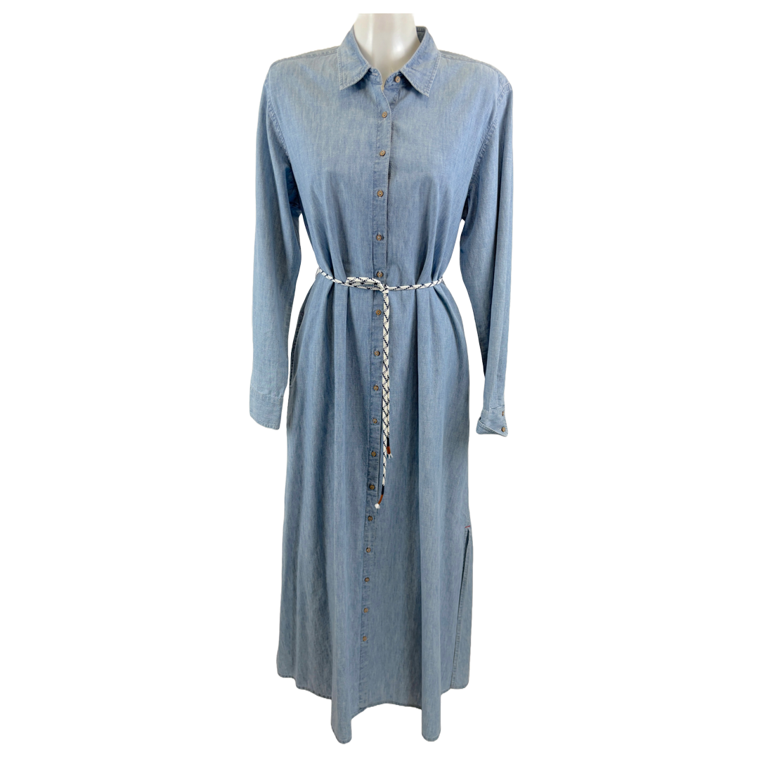 Xirena long denim dress