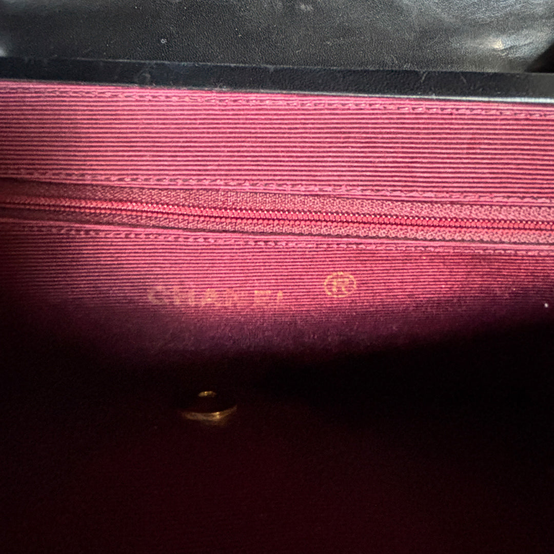 Chanel vintage classic flap bag '84