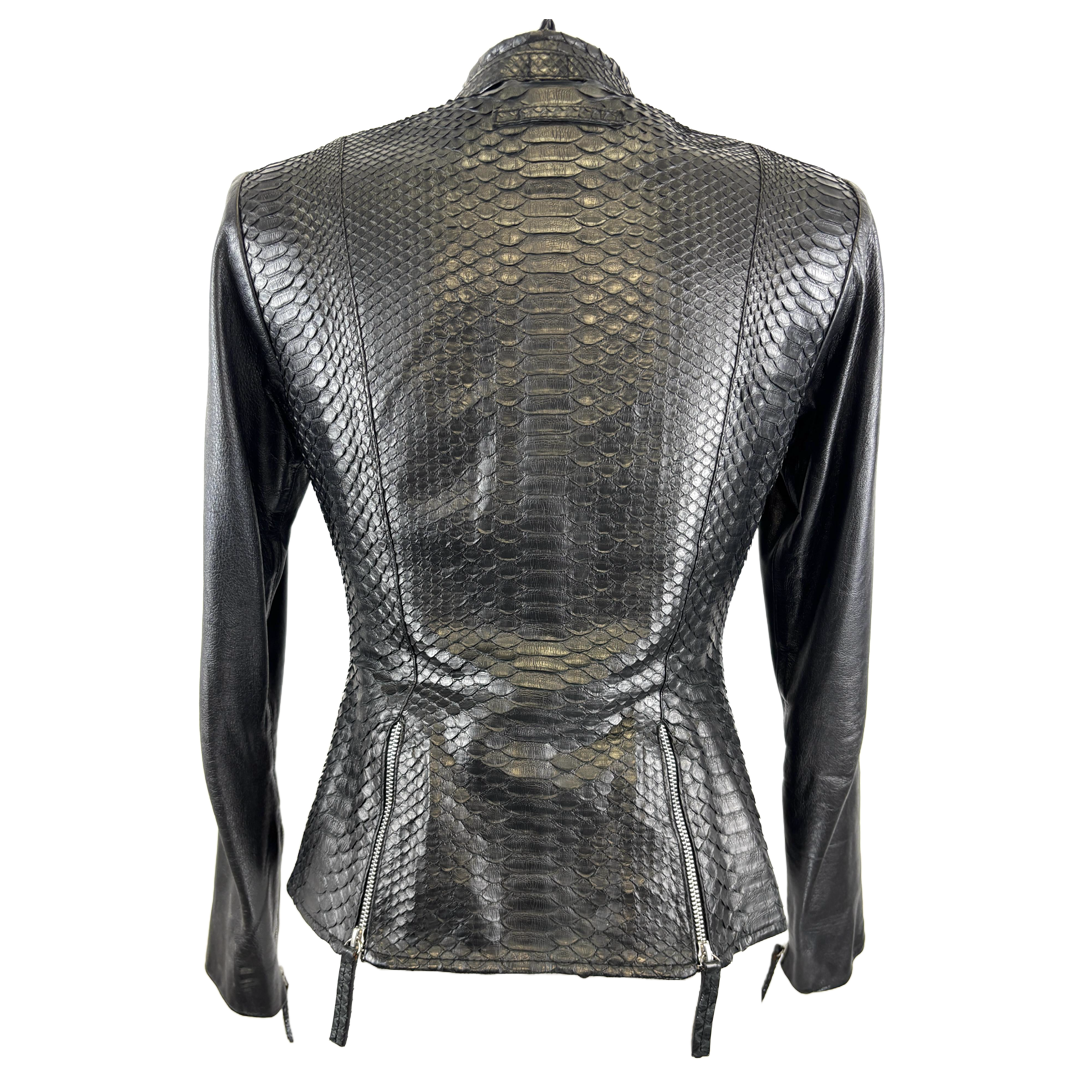 NMBR Nine python jacket