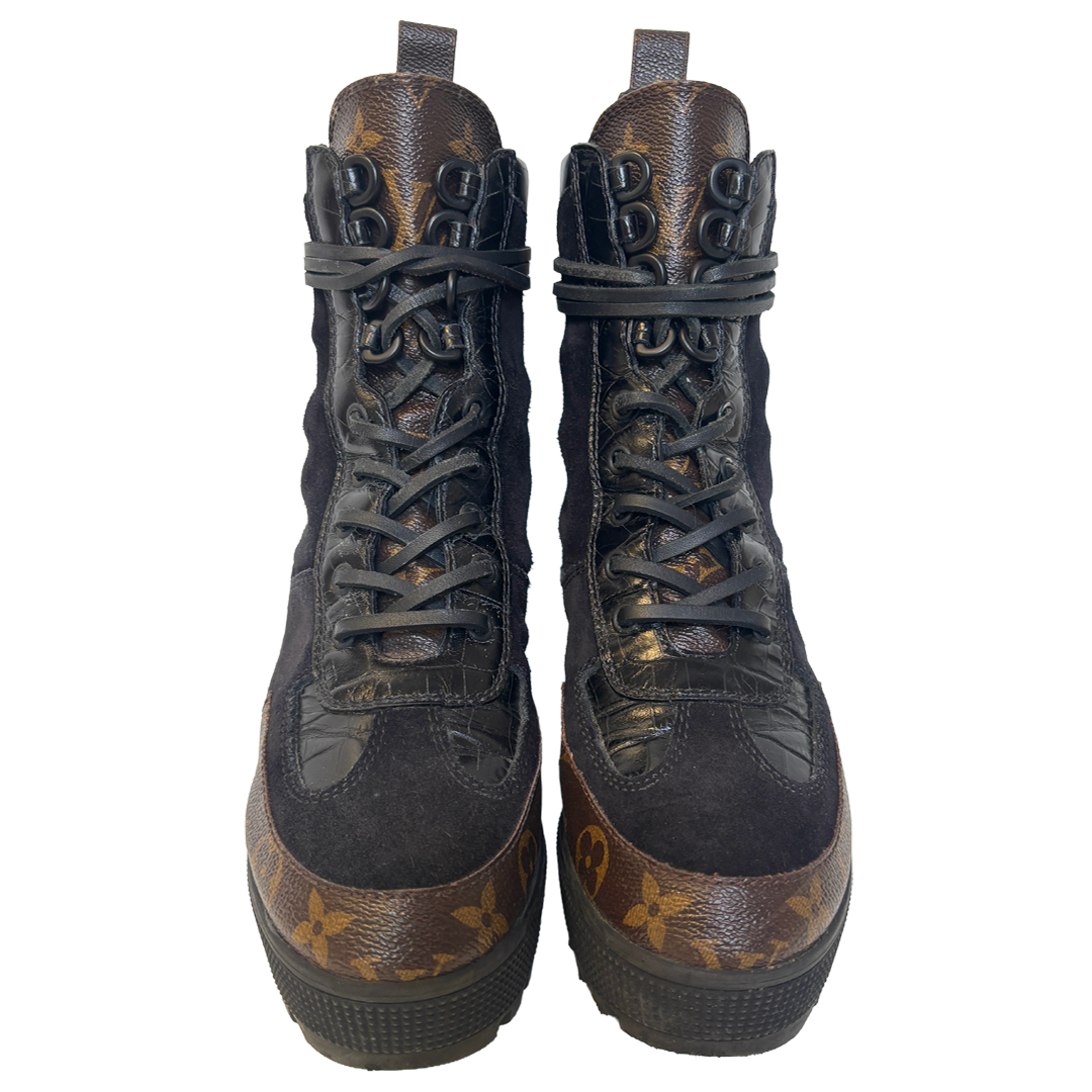 Louis Vuitton "Laureate" boots