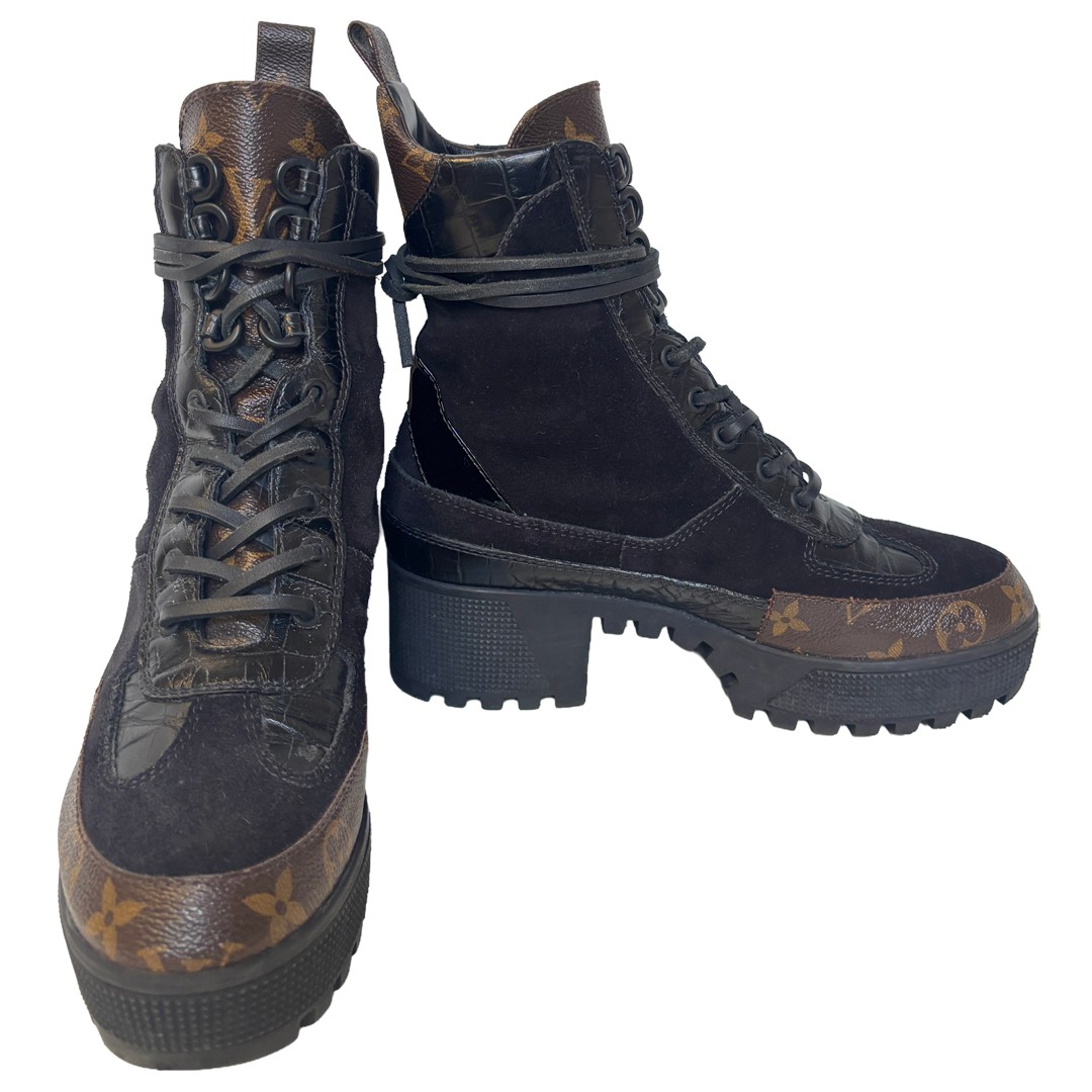 Louis Vuitton "Laureate" boots