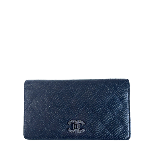 Chanel leather wallet