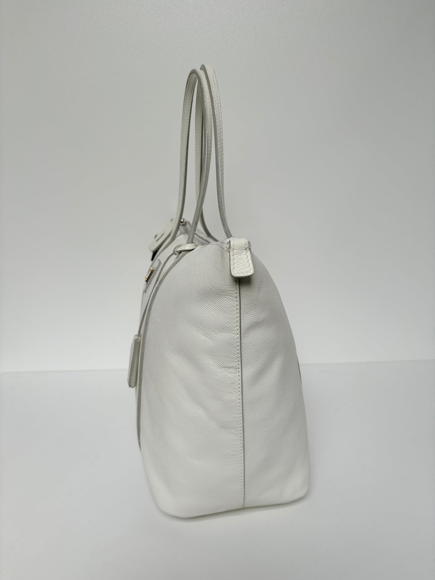 Dolce & Gabbana white shopper bag.