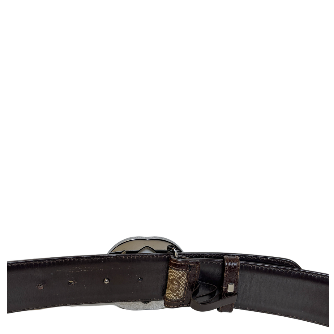 Gucci "GG Interlocking" belt