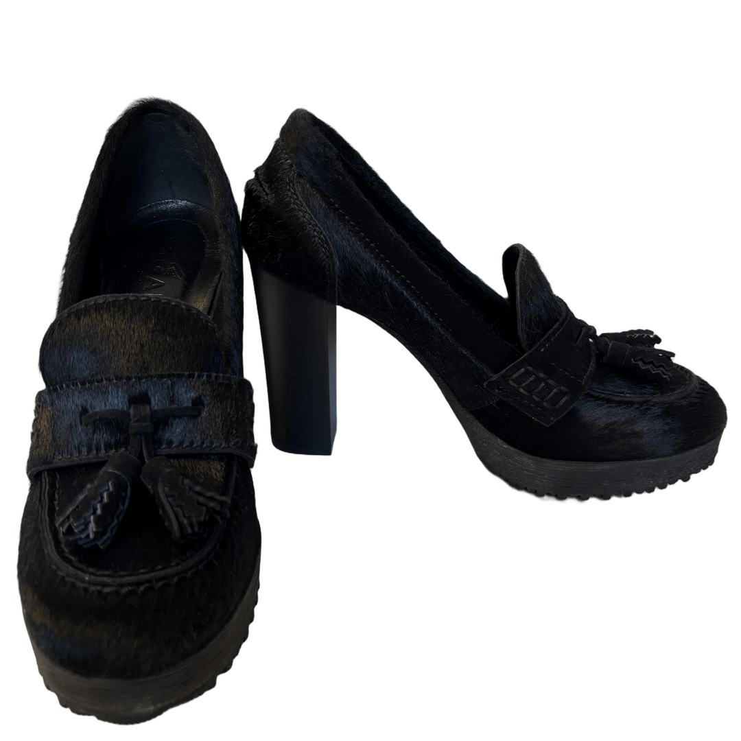 Hogan heeled loafers