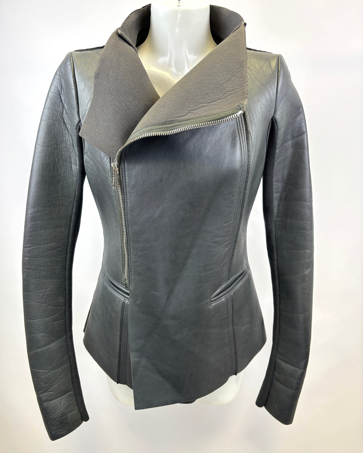 Rick Owens leather jacket
