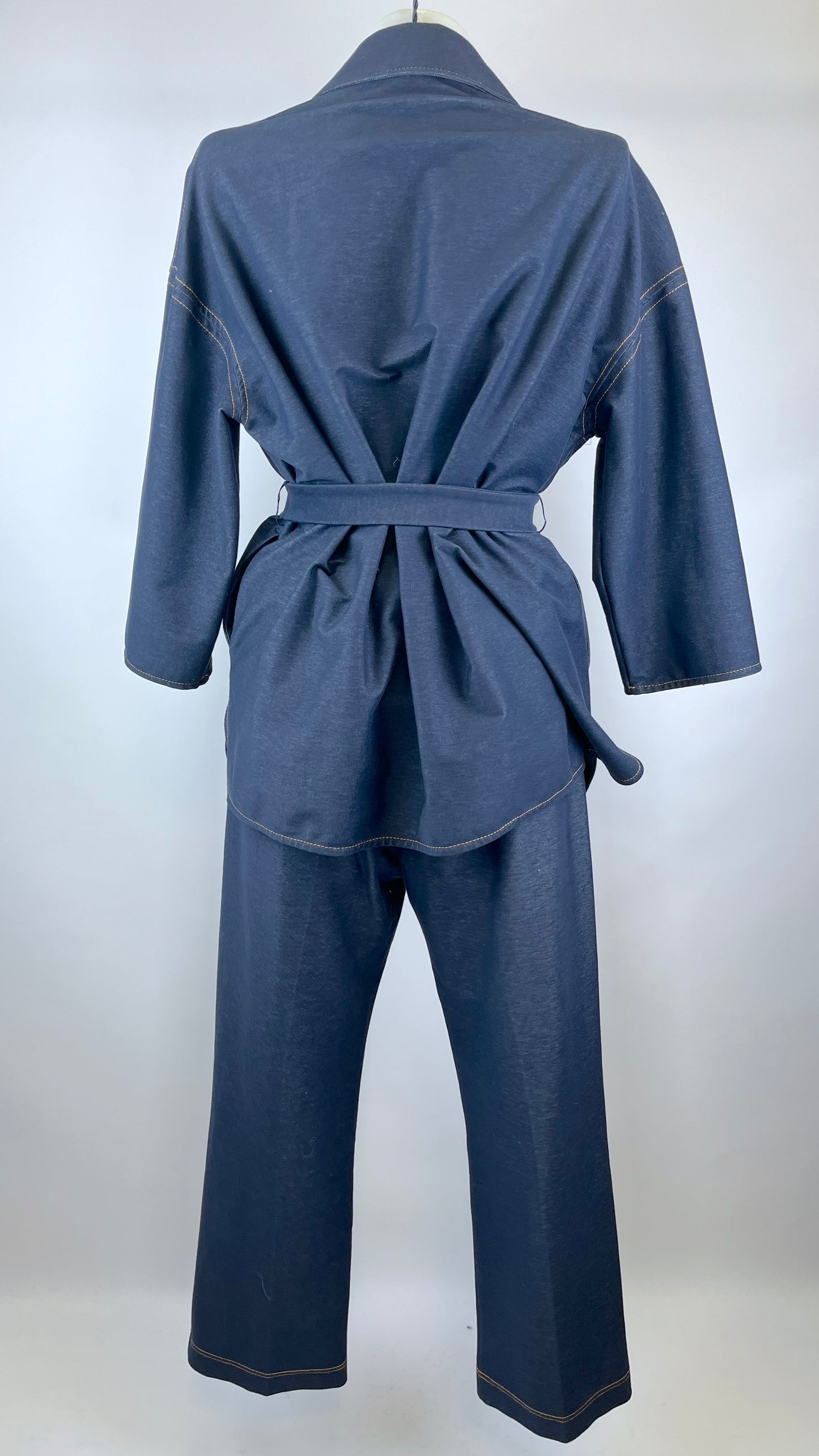 Max Mara denim suit