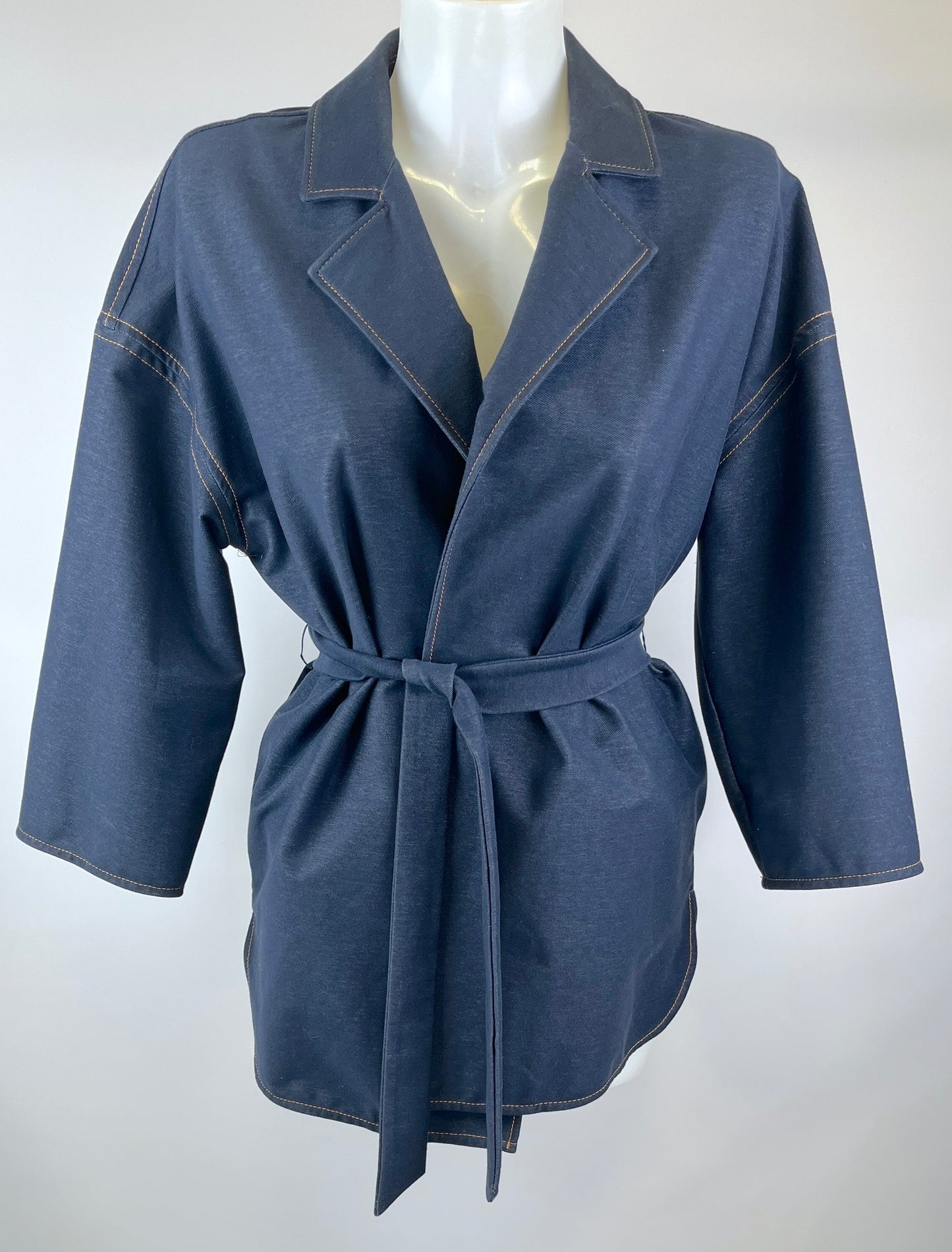Max Mara denim suit