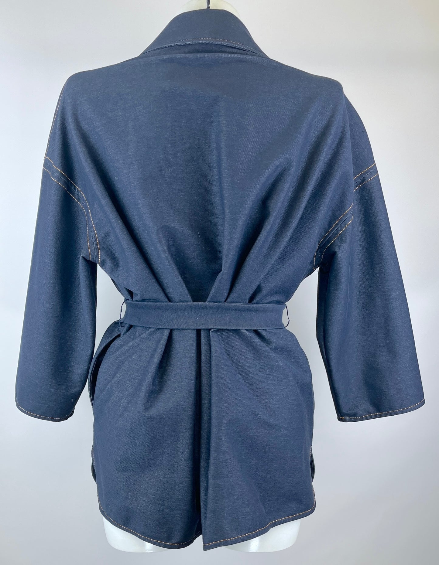 Max Mara denim suit