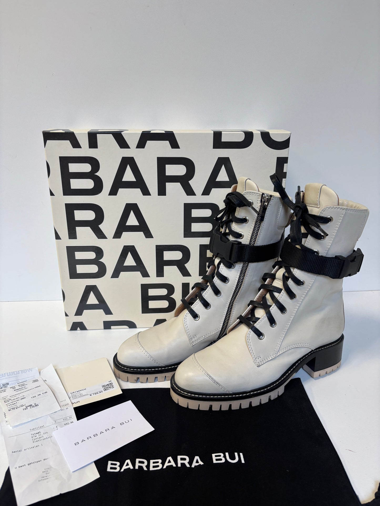 Barbara Bui biker boots