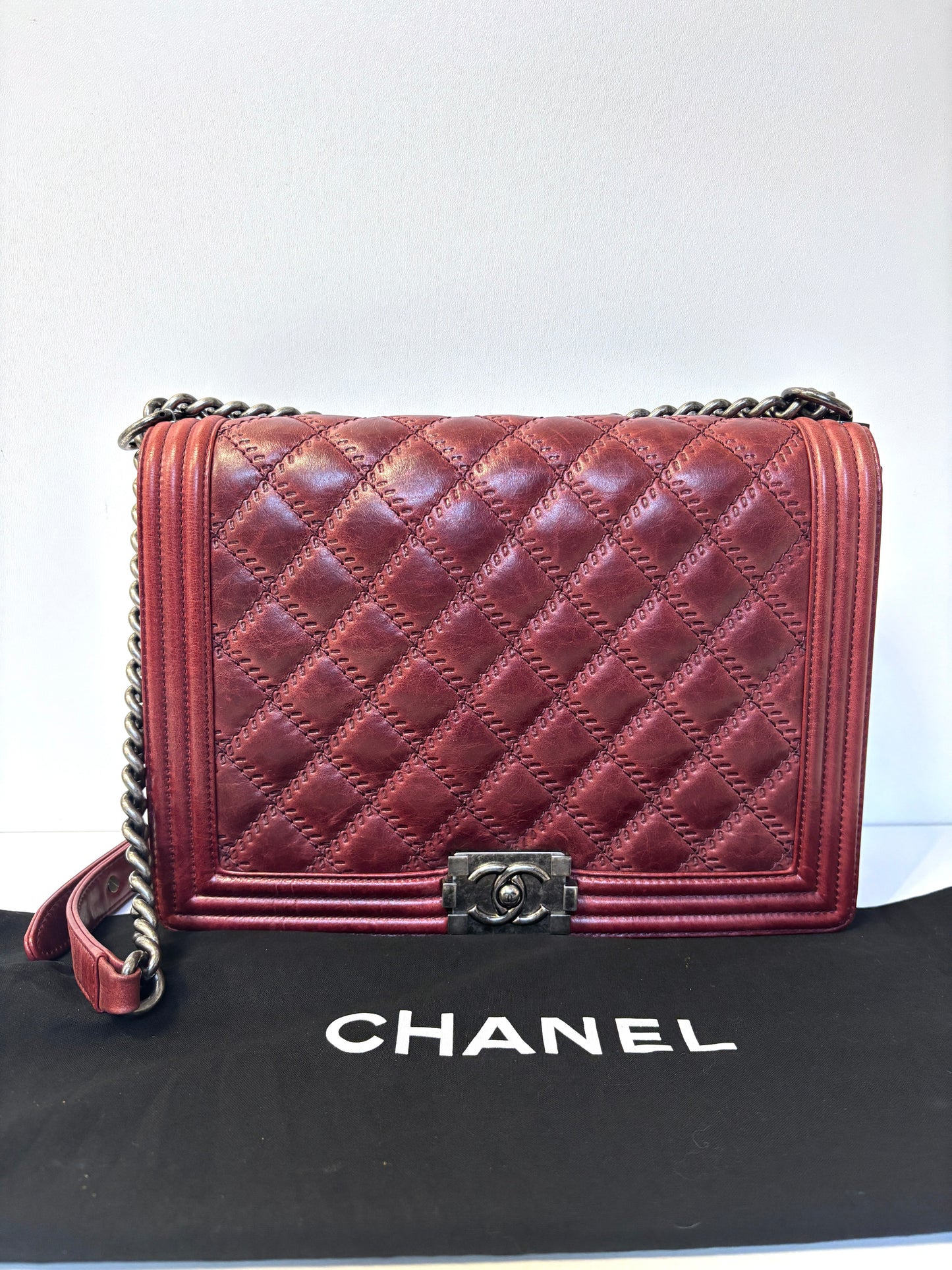 Chanel "Le Boy" shoulder bag