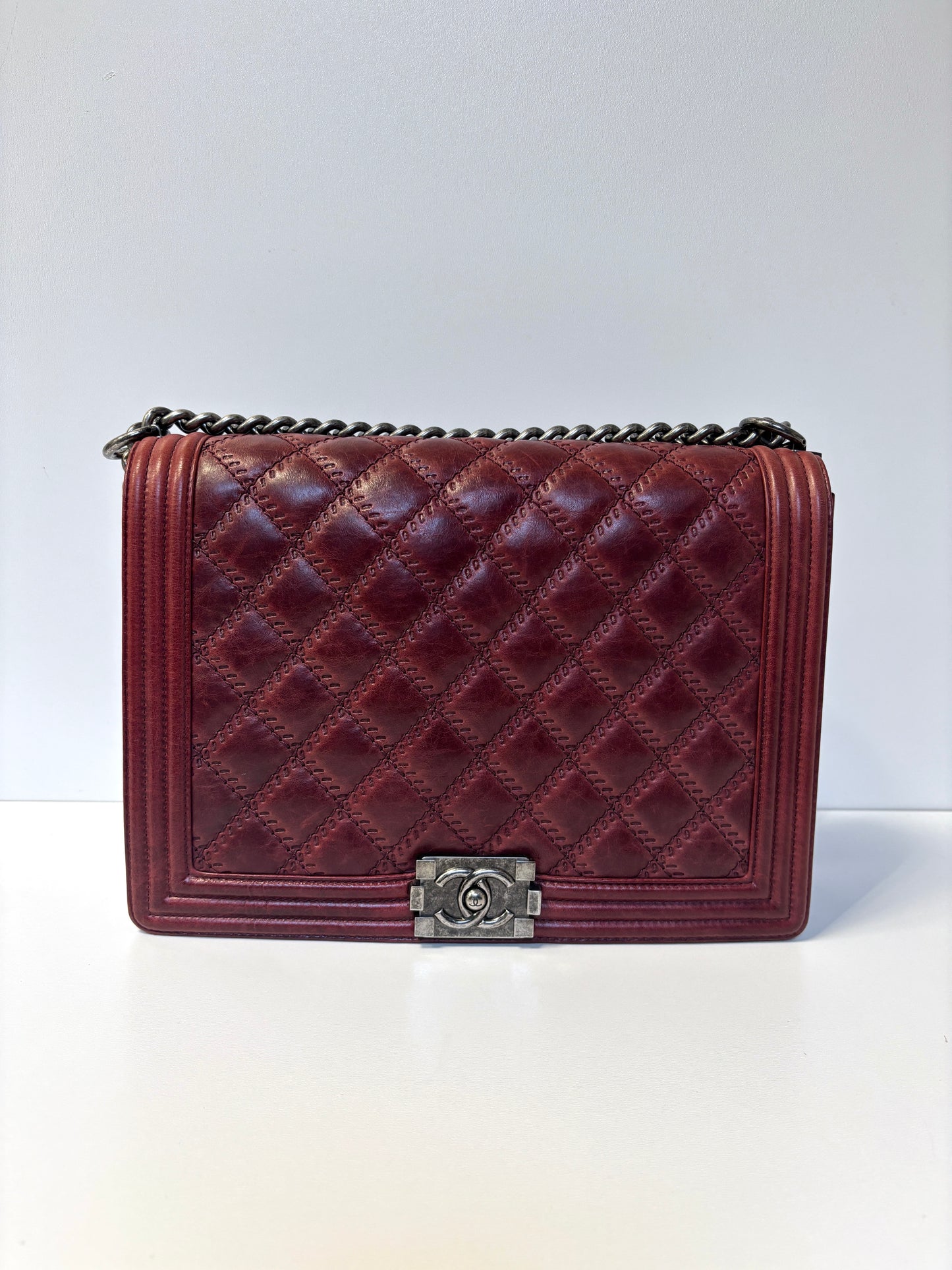 Chanel "Le Boy" shoulder bag