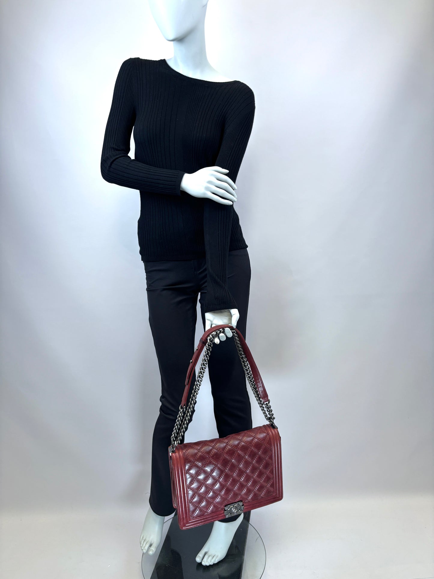 Chanel "Le Boy" shoulder bag