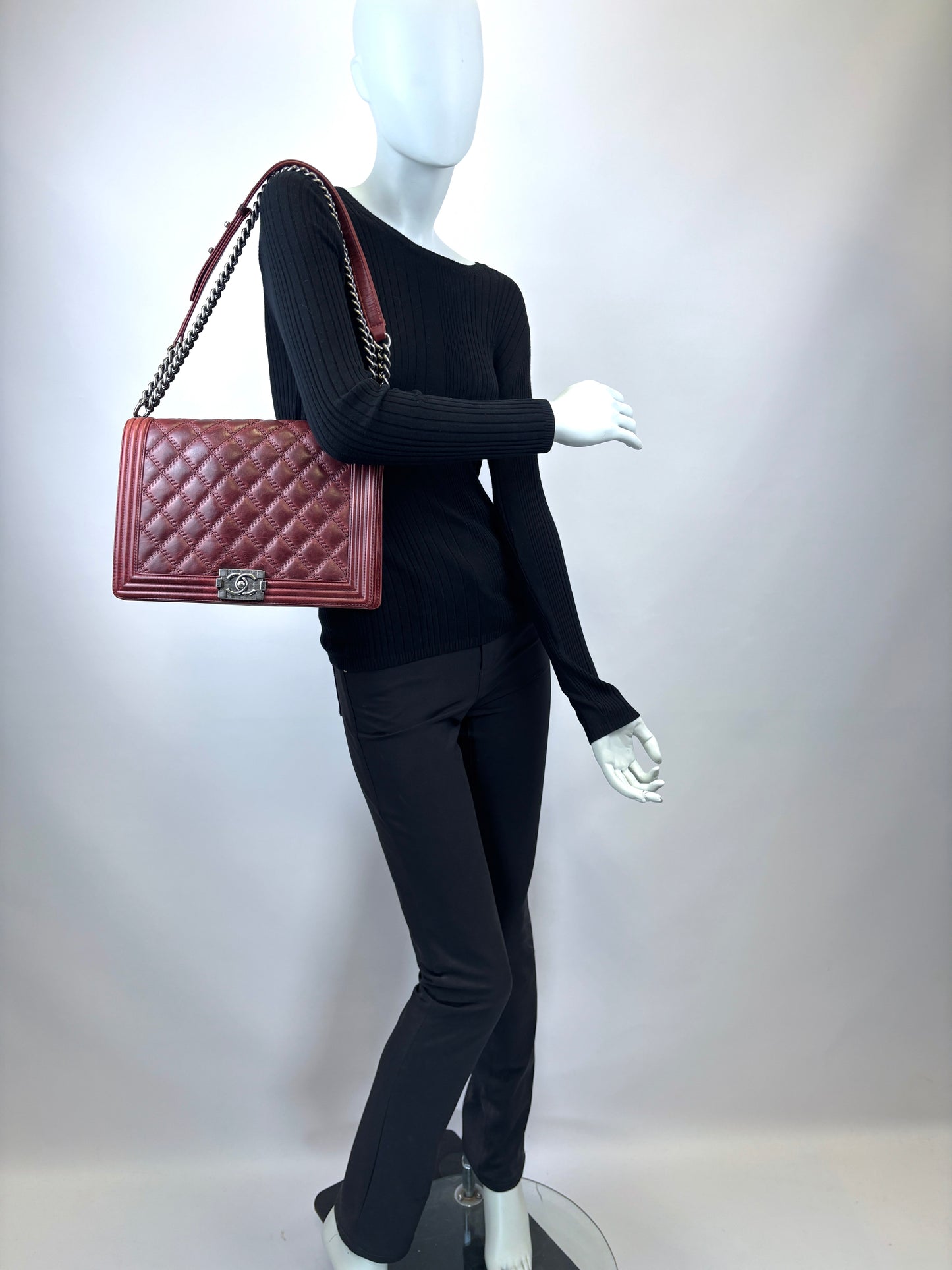 Chanel "Le Boy" shoulder bag