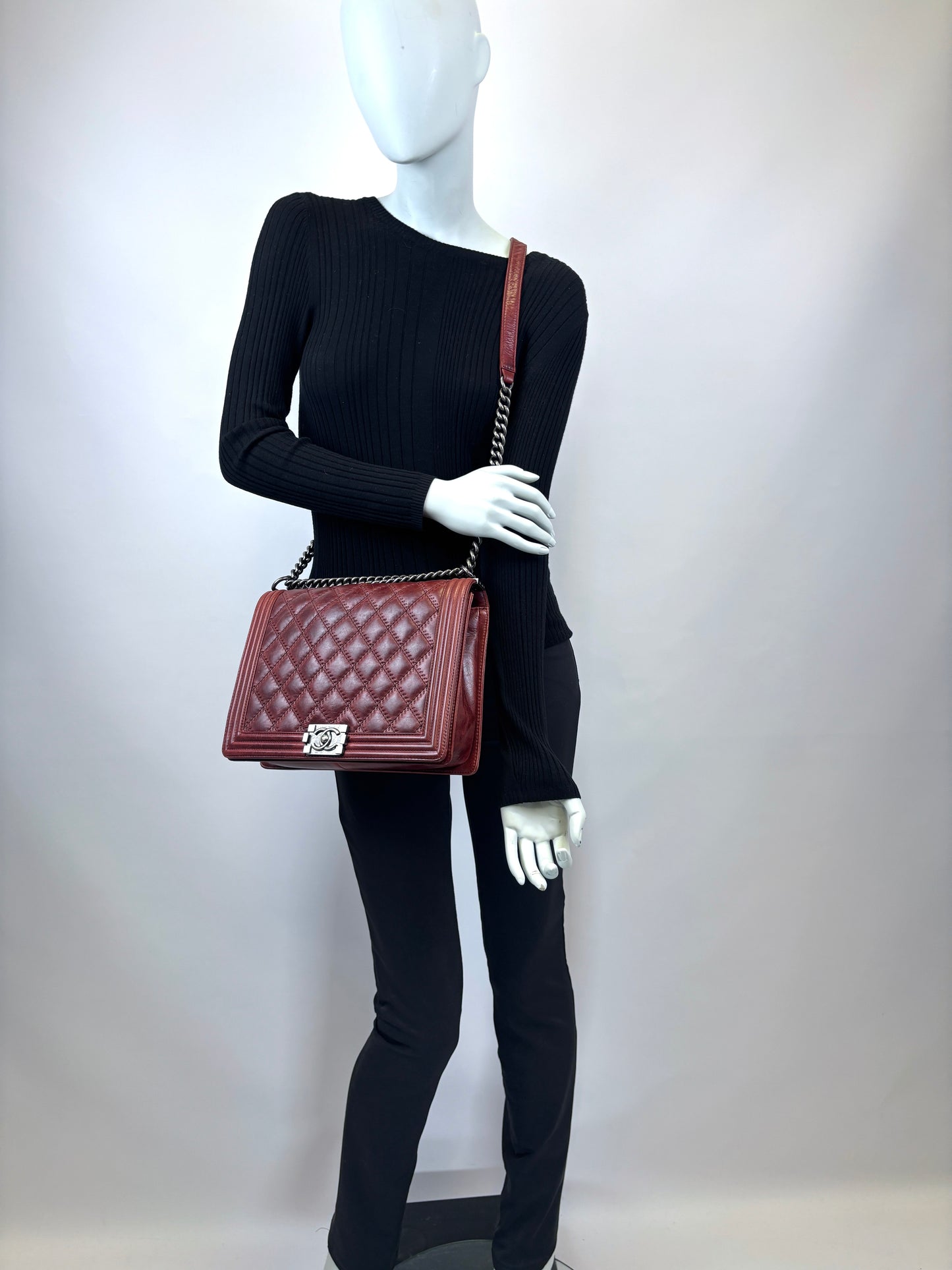 Chanel "Le Boy" shoulder bag