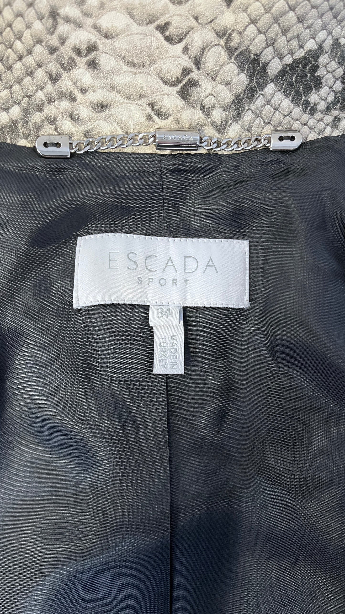 Escada biker jacket