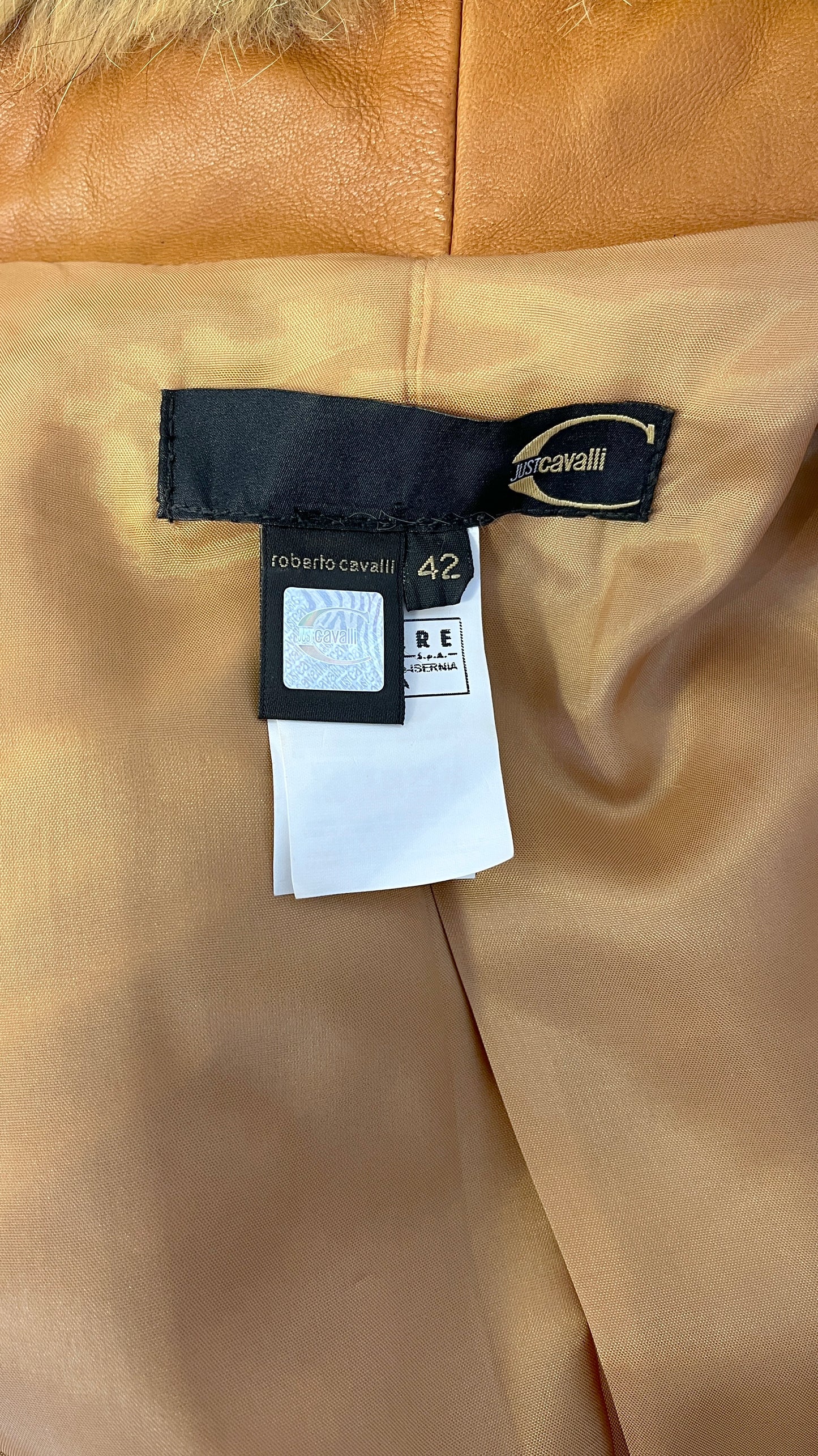 Just Cavalli fur jacket