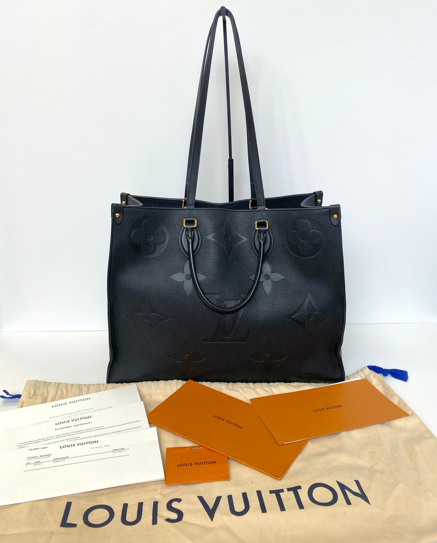 Louis Vuitton "On the Go" shopper