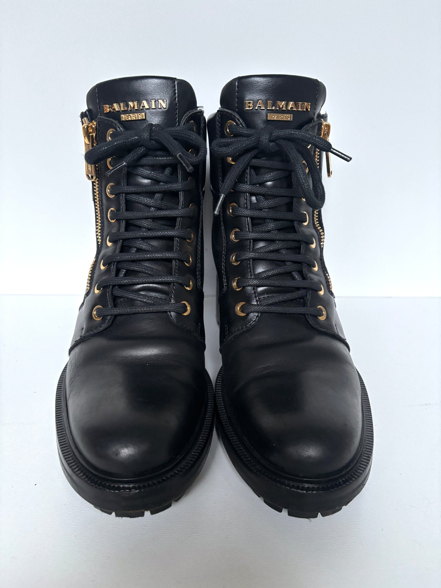 Balmain biker boots