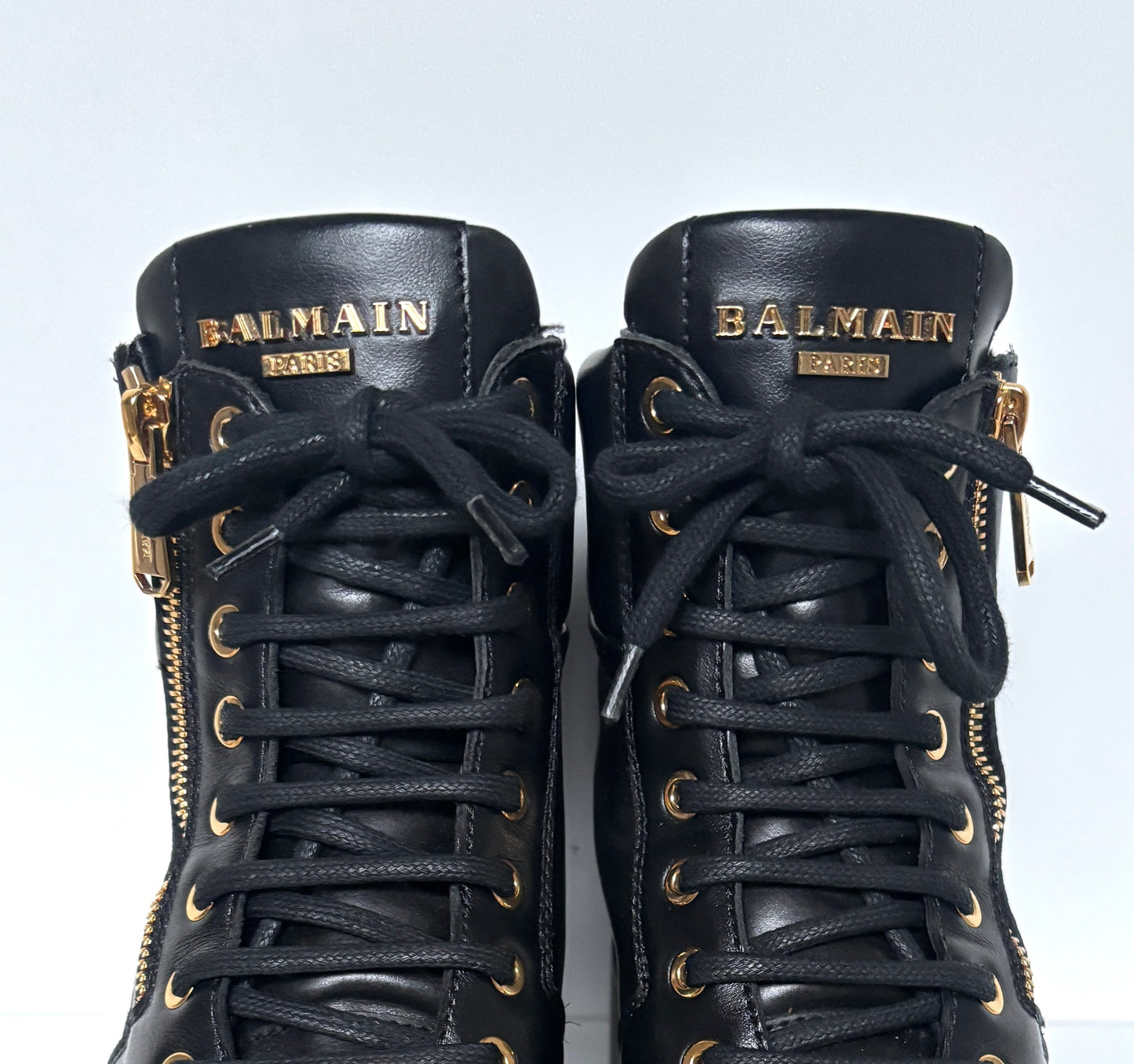 Balmain biker boots