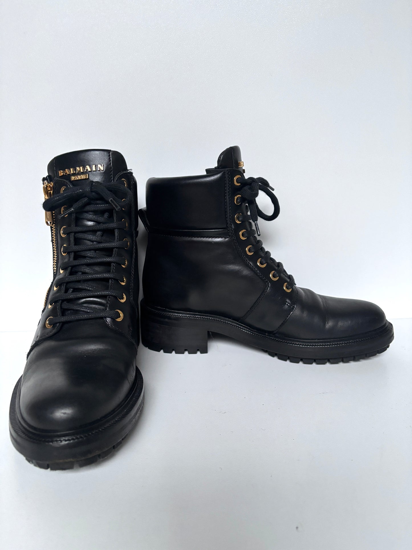 Balmain biker boots