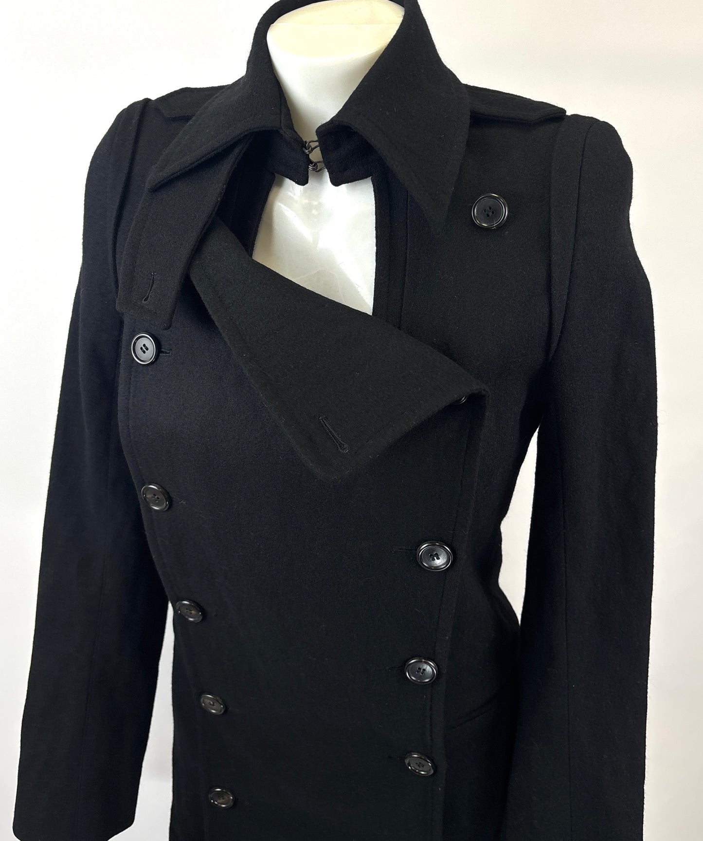 Ann Demeulemeester wool coat