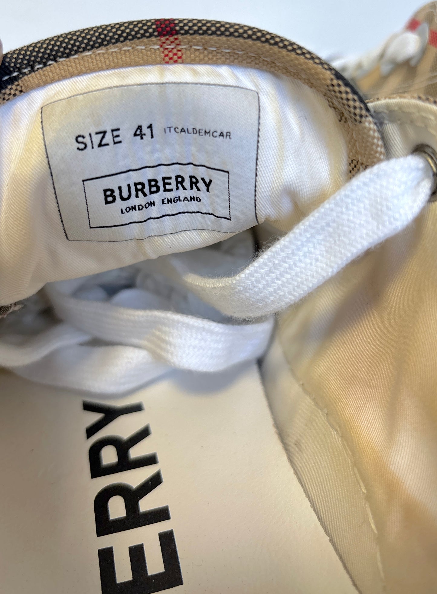 Burberry "Jack" sneakers