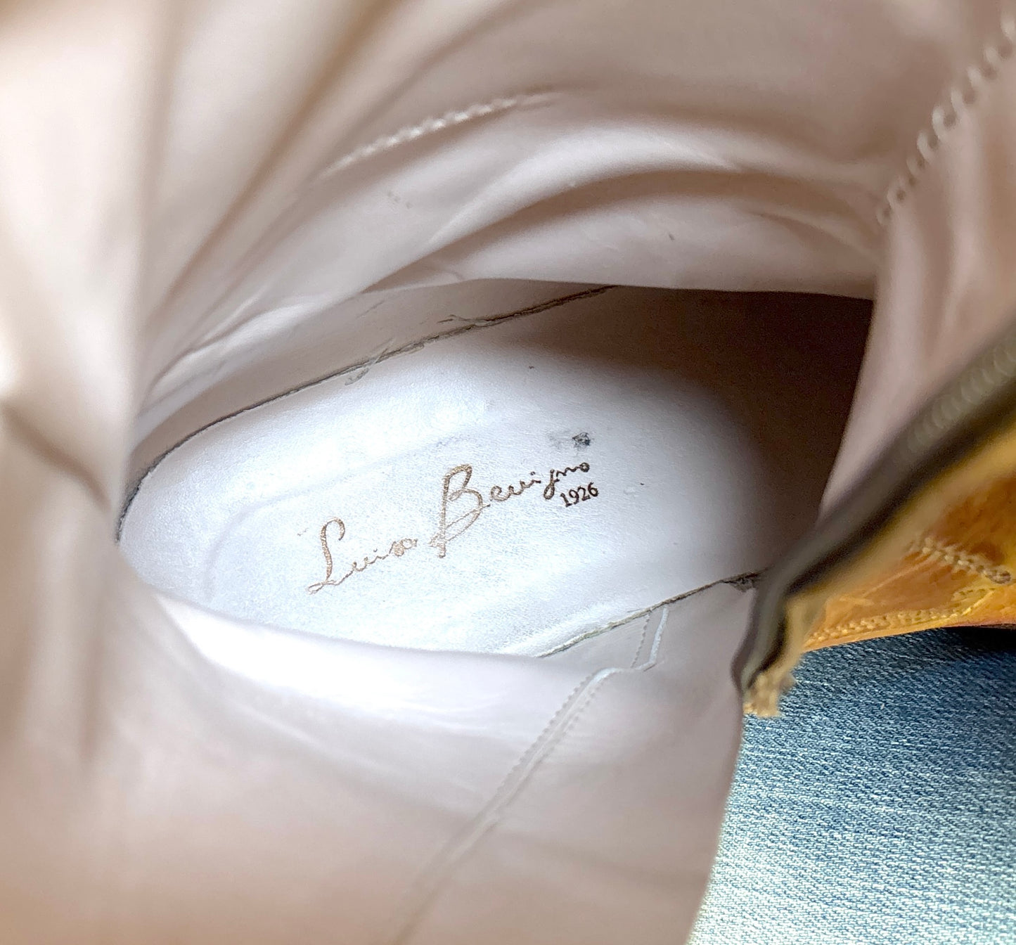 Francesco Benigno boots