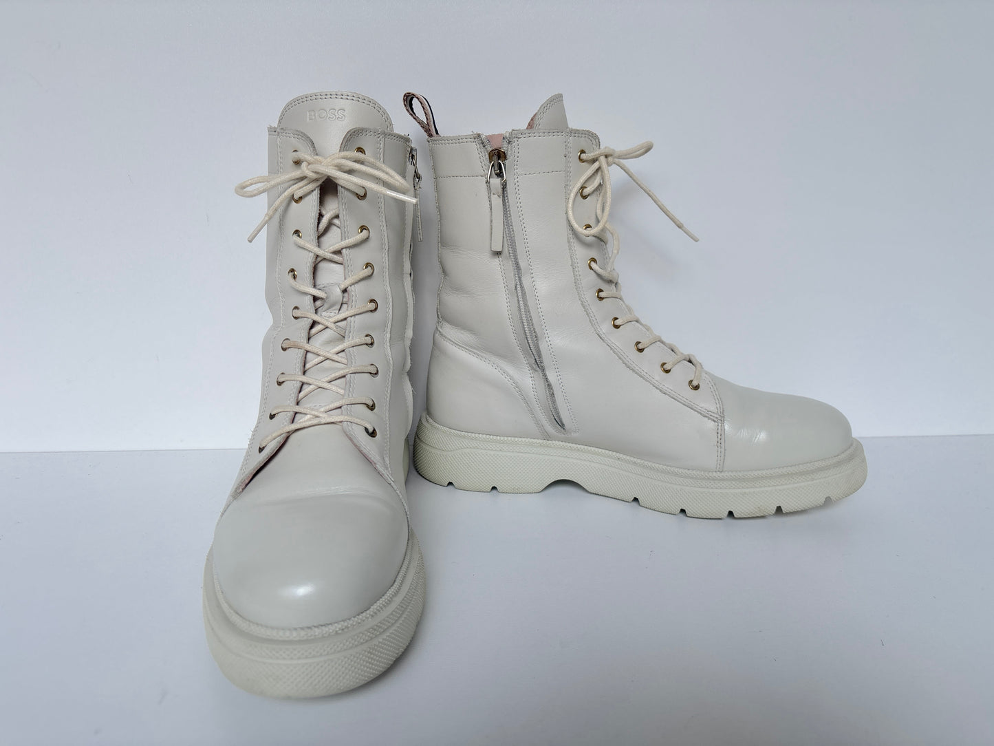 Hugo Boss biker boots