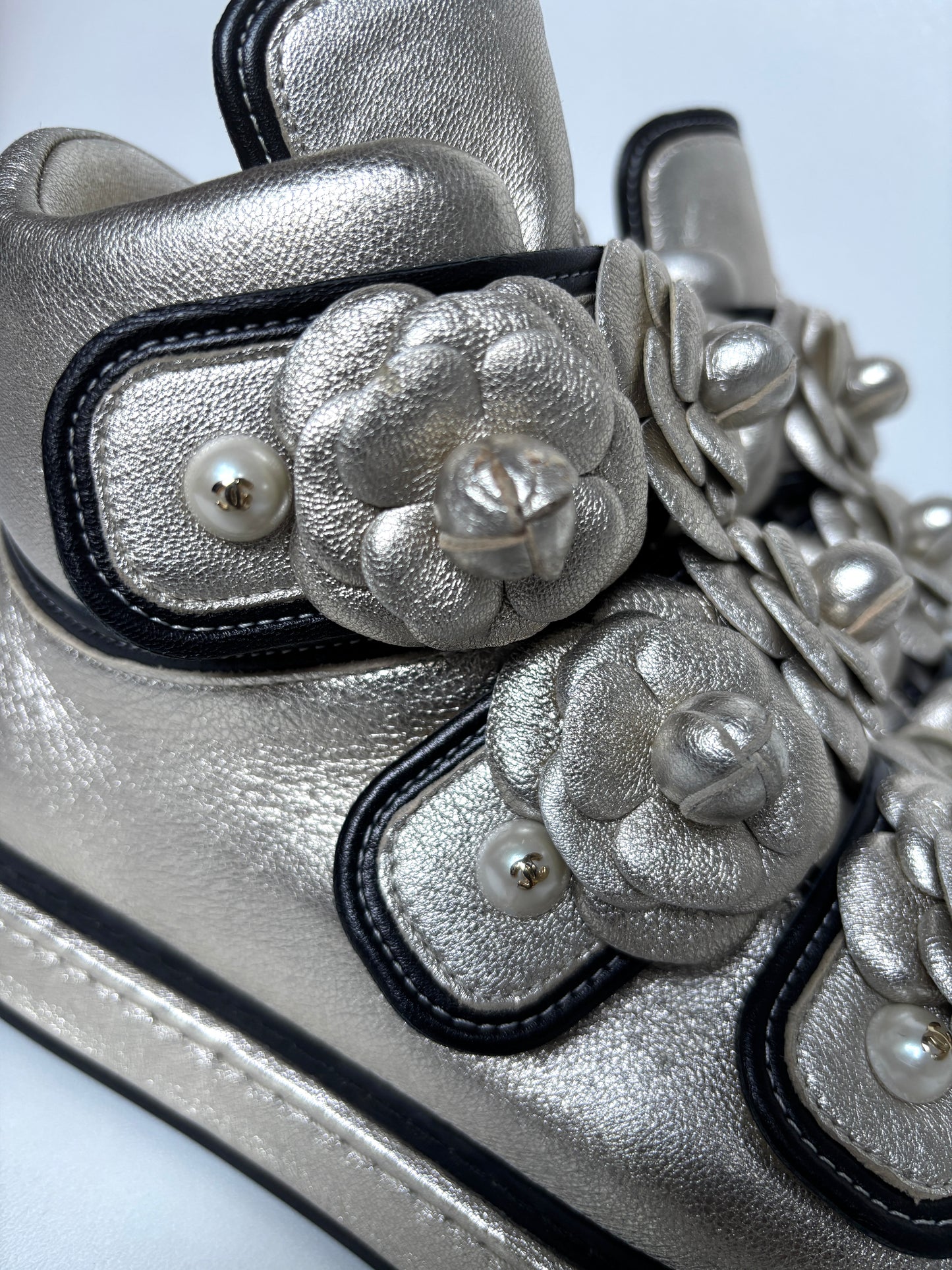 Chanel high "Camellia" sneakers