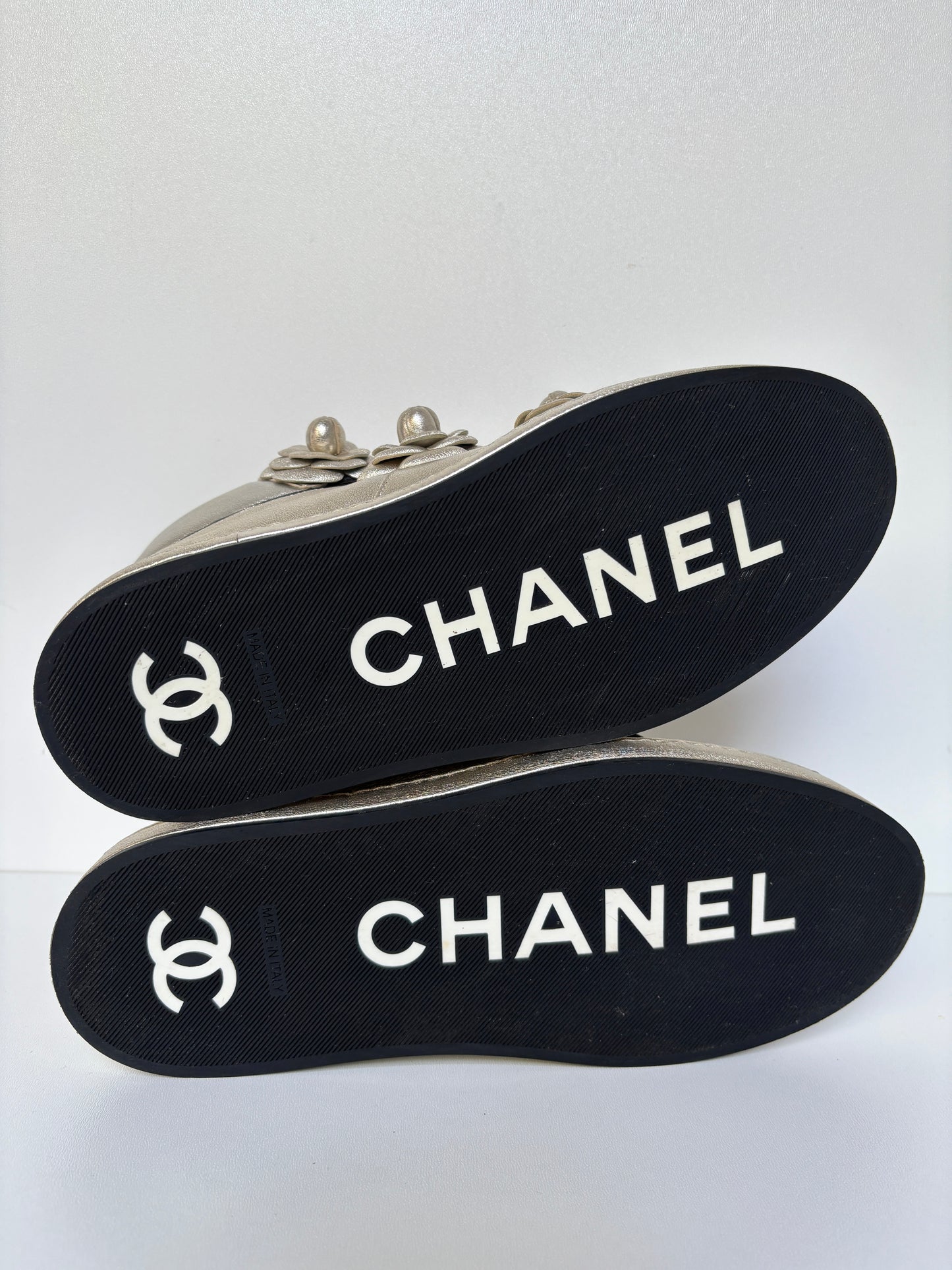 Chanel high "Camellia" sneakers