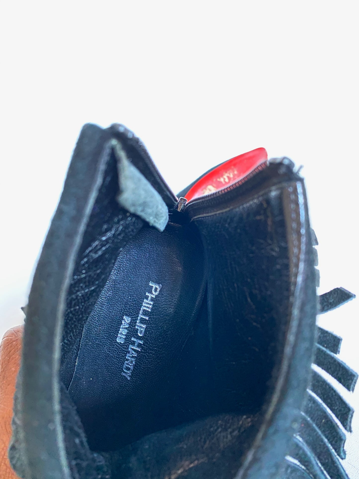 Phillip Hardy ankle boots